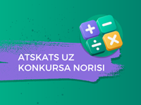 Atskats uz Uzdevumi.lv matemātikas konkursa "Matemātiskais ķēriens" norisi